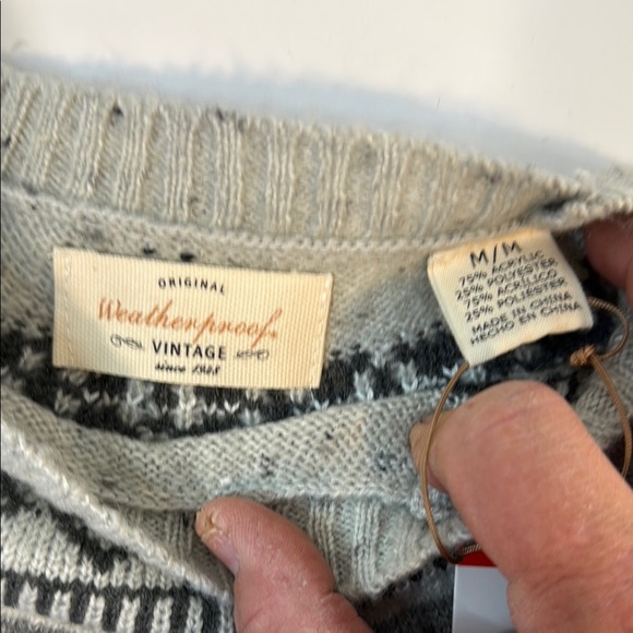 Original Weatherproof Garment Co, Vintage 1948, Gray, Medium women’s Sweater - Picture 2 of 10
